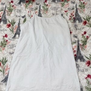 Maurices Medium White Tank Top